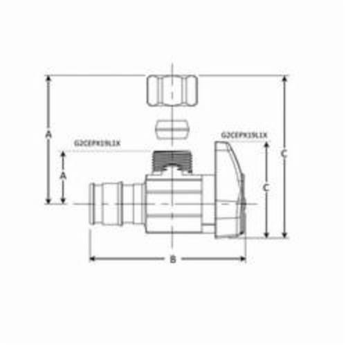 BrassCraft&reg; G2CEPX19X C 50108
