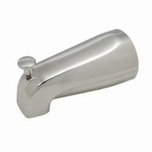 BrassCraft® Mixet® SWD0422 Diverter Tub Spout, 5-1/8 in L, Zinc, Polished Chrome, Import