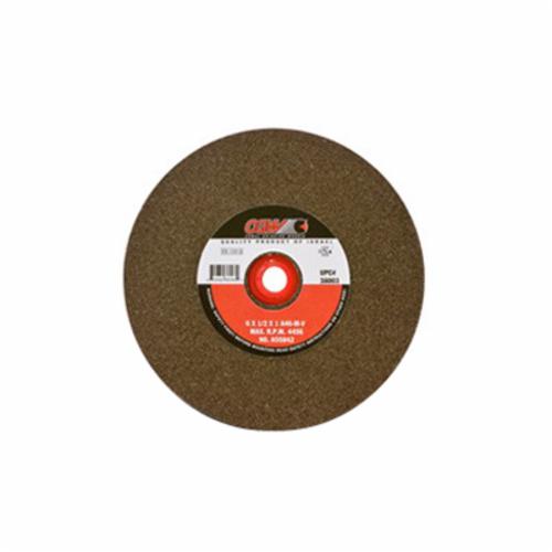 Norton® Gemini® 07660788295 57A Alundum® Straight Bench and Pedestal Grinding Wheel, 10 in Dia x 1 in THK, 1-1/4 in Center Hole, 36/46 Grit, Aluminum Oxide Abrasive