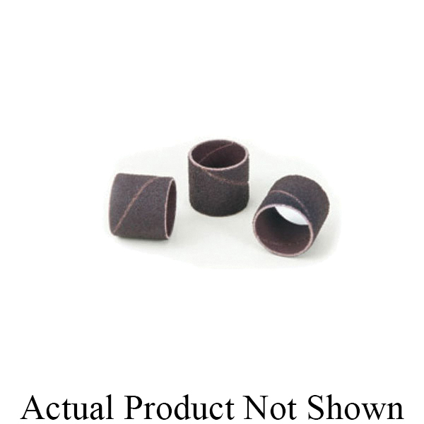 Standard Abrasives&trade; 7010331381 Spiral Band, 3/4 in Dia x 3/4 in L Band, 60 Grit, Medium Grade, Aluminum Oxide Abrasive