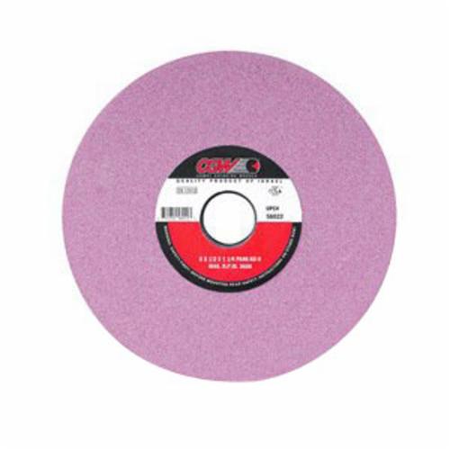 CGW&reg; 58008 Straight Surface Grinding Wheel, 7 in Dia x 1/2 in THK, 1-1/4 in Center Hole, 60 Grit, Medium Grade, Aluminum Oxide Abrasive
