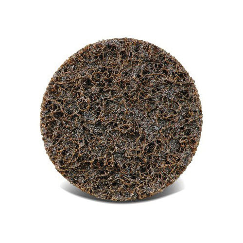 CGW&reg; 59505 Premium Non-Woven Abrasive Quick-Change Disc, 2 in Dia, 180/240 Grit, Very Fine Grade, Aluminum Oxide Abrasive, Roll-On Attachment