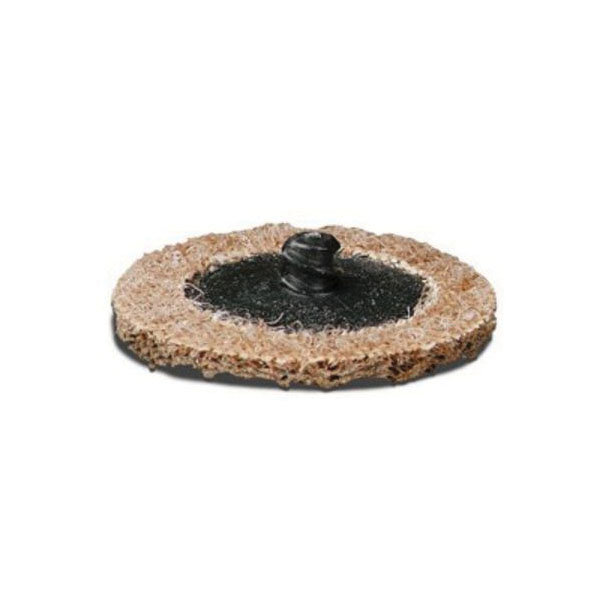 CGW&reg; 59505 Premium Non-Woven Abrasive Quick-Change Disc, 2 in Dia, 180/240 Grit, Very Fine Grade, Aluminum Oxide Abrasive, Roll-On Attachment