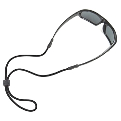 CHUMS&reg; 12103100 Universal Fit Eyewear Retainer, 12-1/2 in L, Nylon, Black