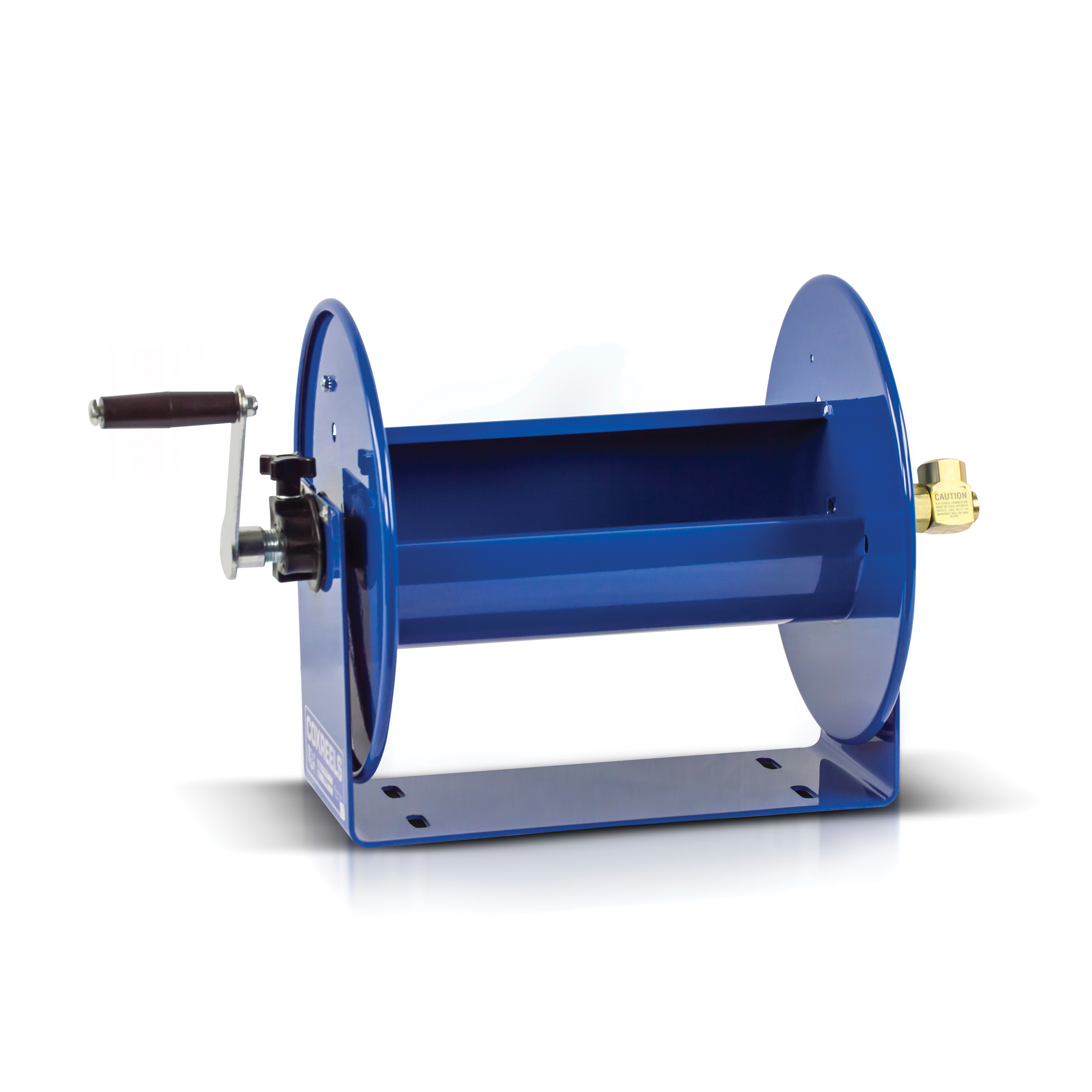 COXREELS&reg; 112-3-100 100 Series Hand Crank Hose Reel, 3/8 in ID x 5/8 in OD x 100 ft L Hose, 4000 psi Pressure