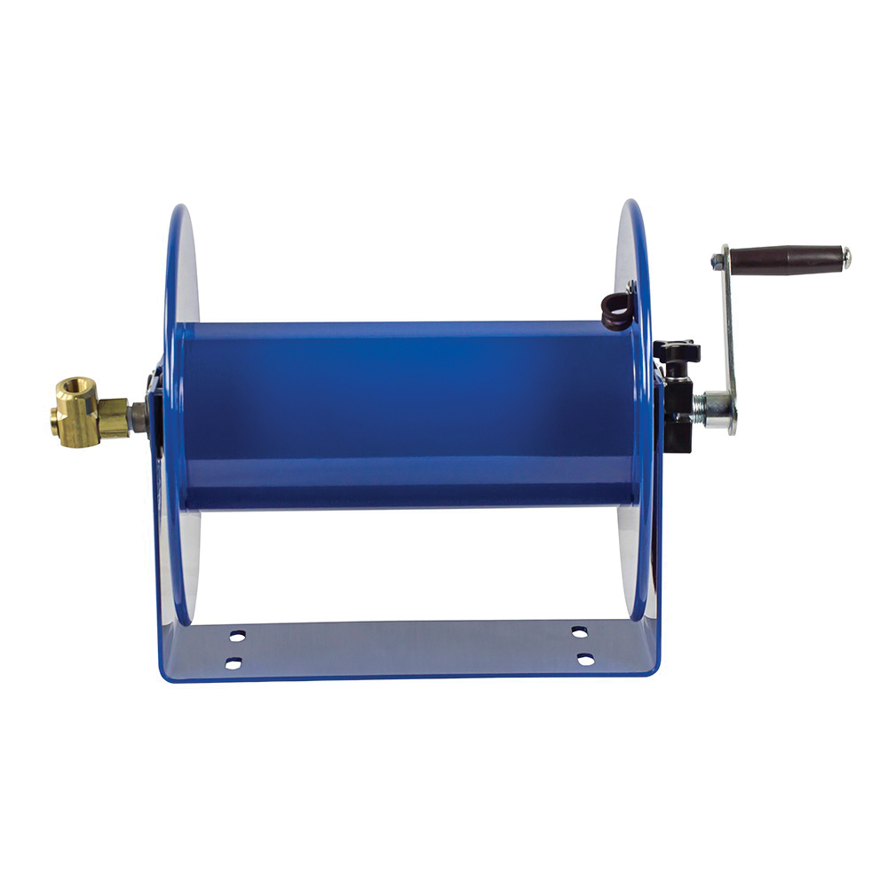 COXREELS&reg; 112-4-75 100 Series Hand Crank Hose Reel, 1/2 in ID x 7/8 in OD x 75 ft L Hose, 4000 psi Pressure