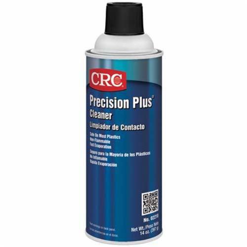 CRC&reg; 02210 Precision Plus&reg; Contact Cleaner, 16 oz Aerosol Can, Liquid, Clear, Slight Ethereal