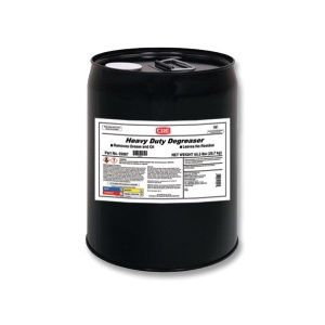 CRC&reg; 1003442 Chlor-Free&reg; Extremely Flammable Non-Chlorinated Organic Solvent Degreaser, 5 gal Pail, Mild Odor/Scent, Clear Water White, Liquid Form