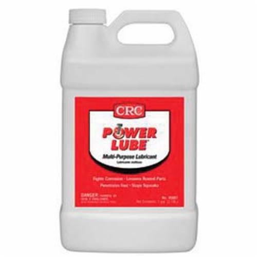 CRC&reg; Power Lube&reg; 05007 Power Lube&reg; Combustible Non-Drying Multi-Purpose Lubricant, 1 gal Bottle, Liquid Form, Amber, 0.8223