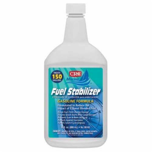 CRC&reg; 1003931 Combustible Fuel Stabilizer, 1 qt Bottle, Liquid, Amber, 0.89