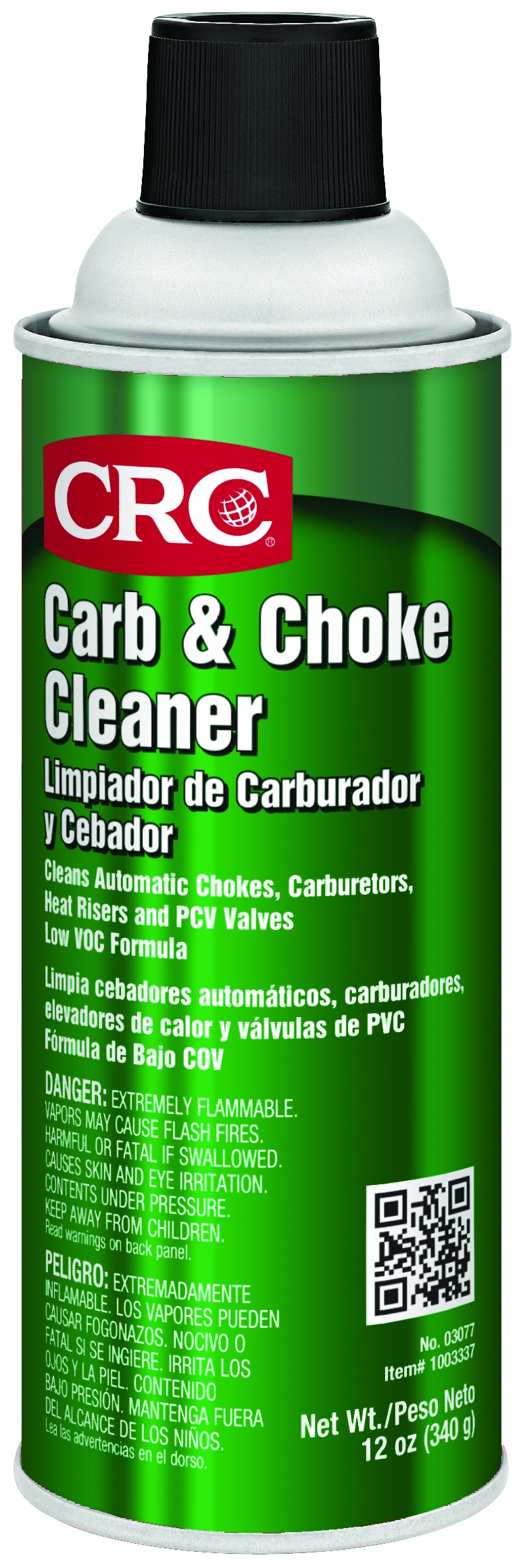 CRC&reg; 05023 Non-Flammable Battery Cleaner With Acid Indicator, 12 oz Aerosol Can, Foam, Yellow, Foam
