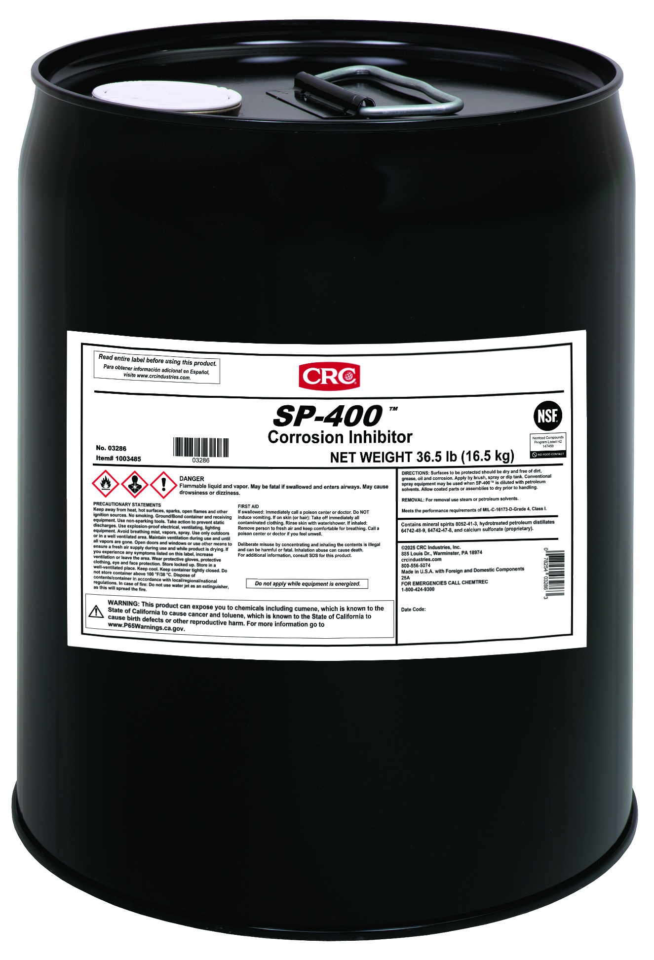 LPS&reg; LPS 3&reg; 00316 Premier Corrosion Rust Inhibitor, 11 oz Aerosol Can, Cloudy Liquid, Brown, 0.81 to 0.83 at 20 deg