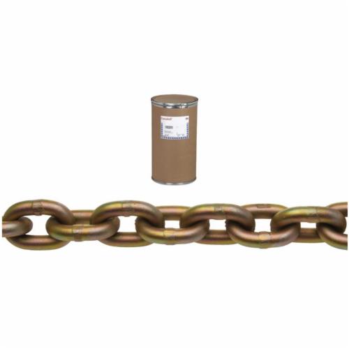Campbell&reg; T0330224 Welded Coil Chain, Straight Link, #2 Trade, 100 ft L, 310 lb Load