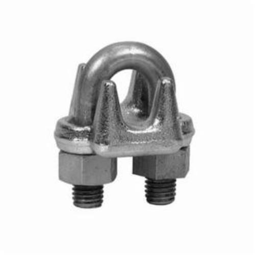 Campbell® 6403003 M-43-ST Wire Rope Clip, 3/16 in Cable, Forged Stainless Steel, 2 Clips