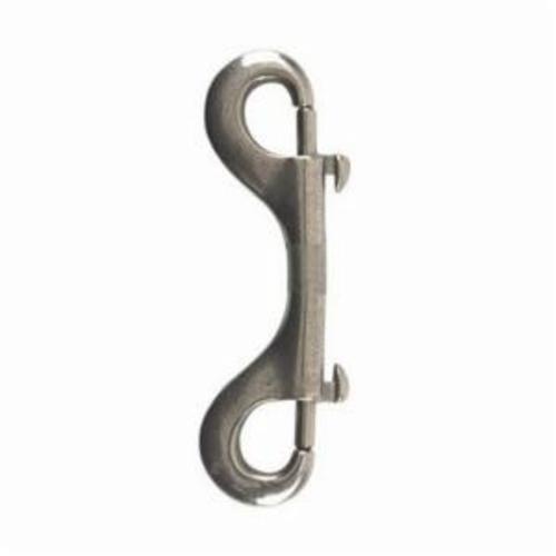 Campbell&reg; T7601451 Open Rigid Eye Bolt Snap, 1/2 in, 5-1/4 in OAL, 1/2 in ID Eye, 200 lb Load, Zinc Plated