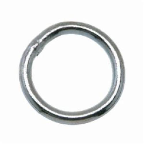 Campbell® 6052414 Welded Ring, 1/4 in Wire, 2 in ID, 350 lb Load, Low Carbon Steel, Bright