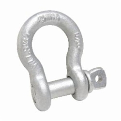 Crosby® 1018507 Anchor Shackle, 4.75 ton Load, 3/4 in, 0.88 in Dia Screw Pin, Self-Colored