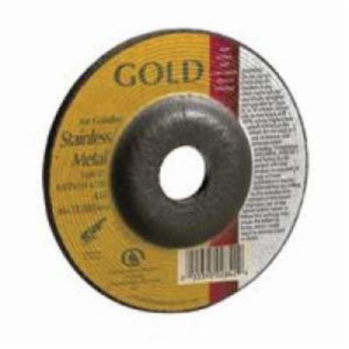 Carborundum&reg; CARBO GOLD&trade; 05539509257 Small Diameter Cut-Off Wheel, 4 in Dia x 0.035 in THK, 3/8 in Center Hole, A60 Grit, Aluminum Oxide Abrasive