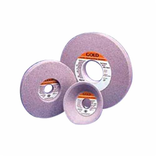 Carborundum&reg; Carbo Gold&trade; 05539562281 32AR Toolroom Wheel, 14 in Dia x 1-1/2 in THK, 5 in Center Hole, 60 Grit, Aluminum Oxide Abrasive