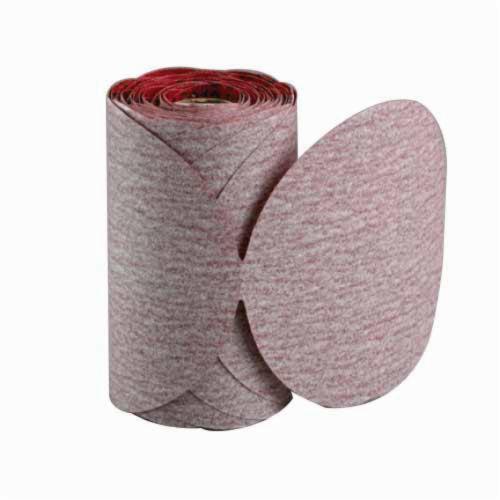 Carborundum&reg; Carbo Gold&trade; 05539510558 PSA Stick-On Coated Abrasive Disc Roll, 6 in Dia Disc, P320 Grit, Very Fine Grade, Aluminum Oxide Abrasive, Paper Backing