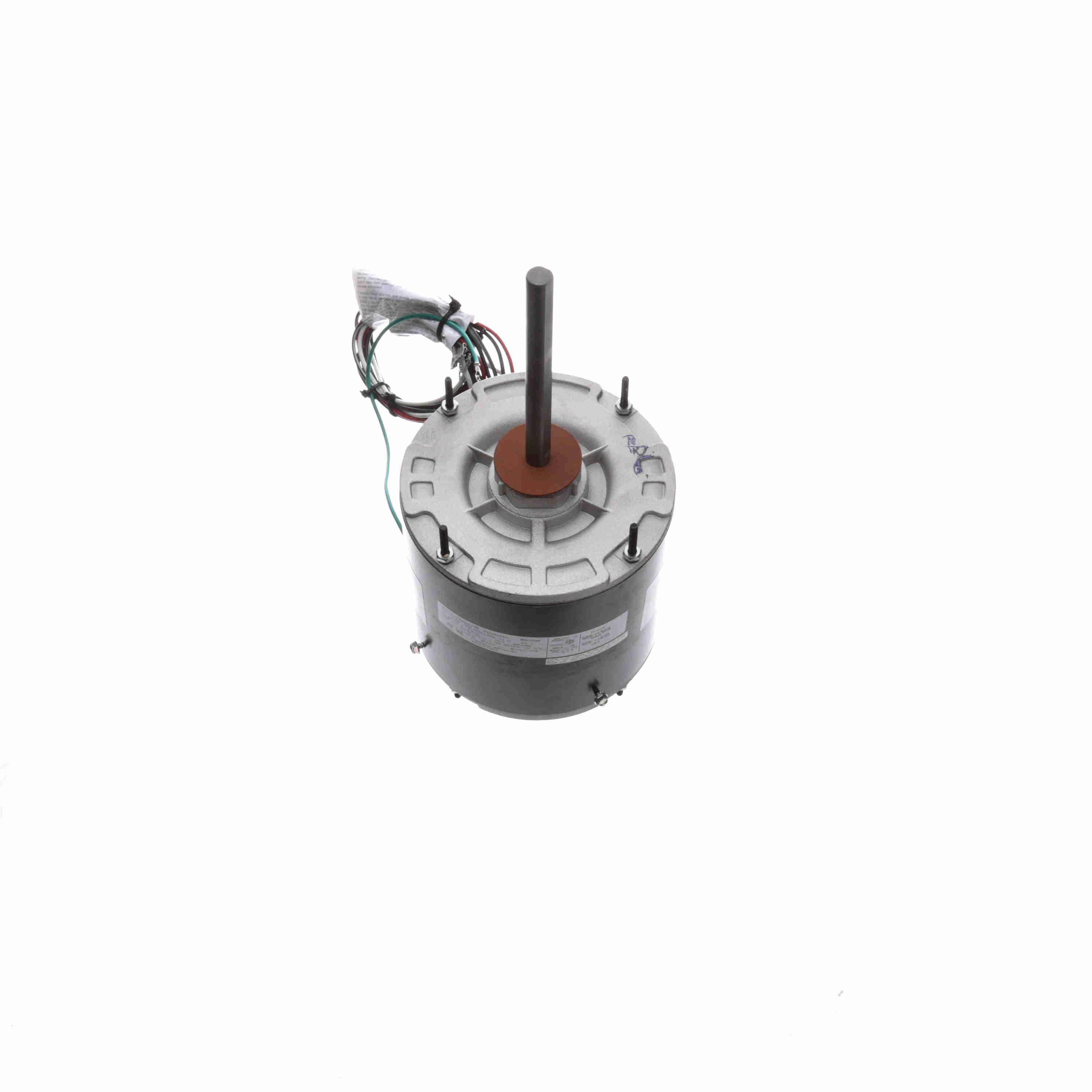 Century® EM3468F 6-Pole HVAC/R Motor, Totally Enclosed Air Over Enclosure, 1/2, 1/4 hp, 208 to 230 V, 60 Hz, 1 Phase, 48Y Frame, 1075 rpm Speed, Extended Stud Mount
