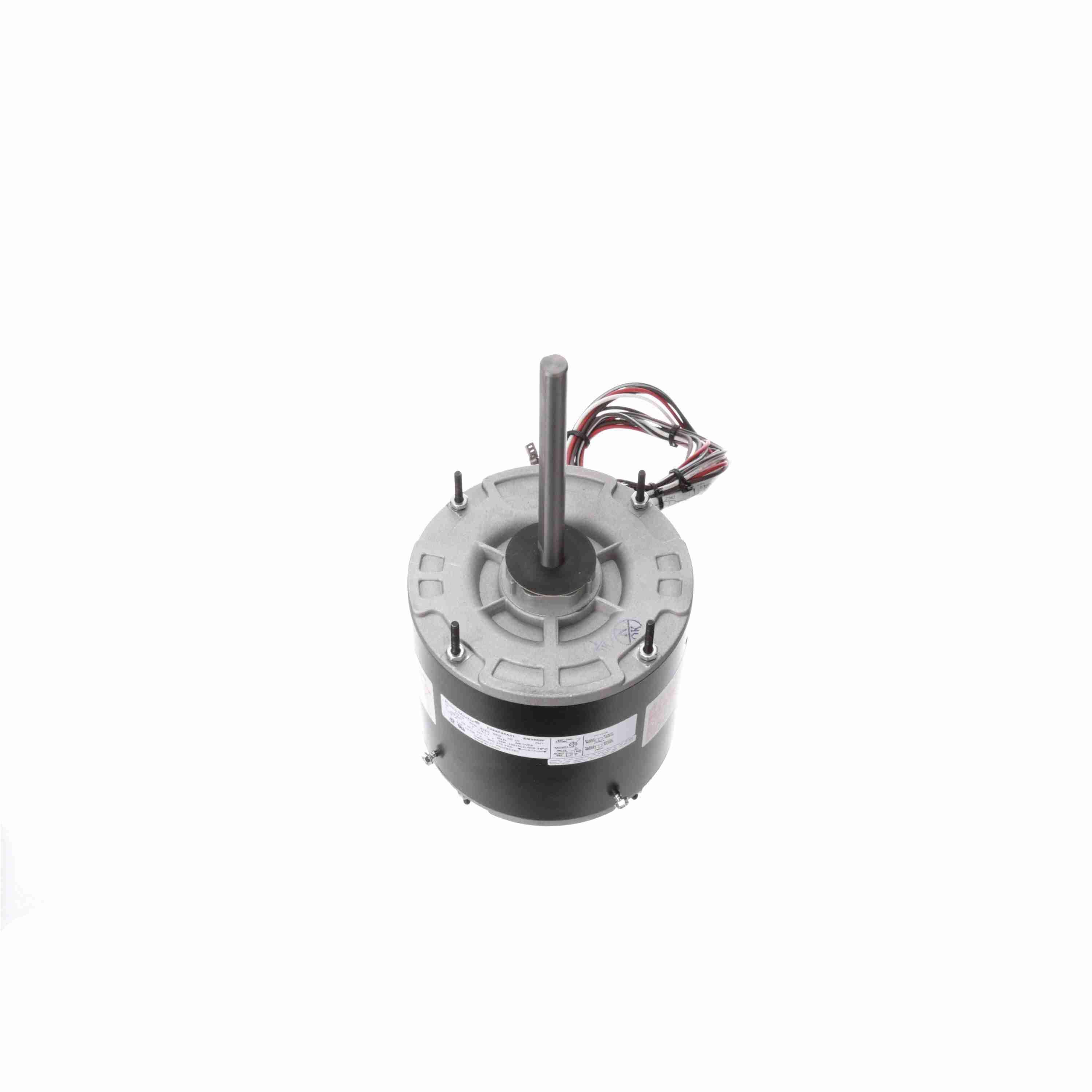 Century® EM3469F 8-Pole HVAC/R Motor, Totally Enclosed Air Over Enclosure, 1/3, 1/5 hp, 208 to 230 V, 60 Hz, 1 Phase, 48Y Frame, 825 rpm Speed, Extended Stud Mount