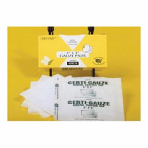 Certified Safety 211011 Certi-Gauze Pad, 3 in L x 3 in W