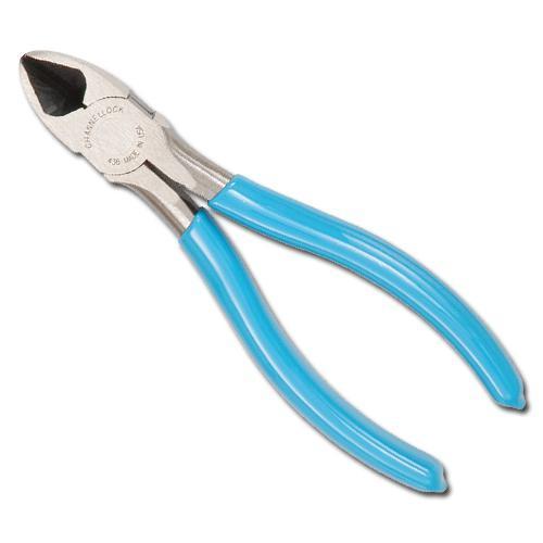 Channellock&reg; 436 Box Joint Diagonal Cutting Plier, 0.85 in Jaw High Carbon Steel Jaw, 6 in OAL