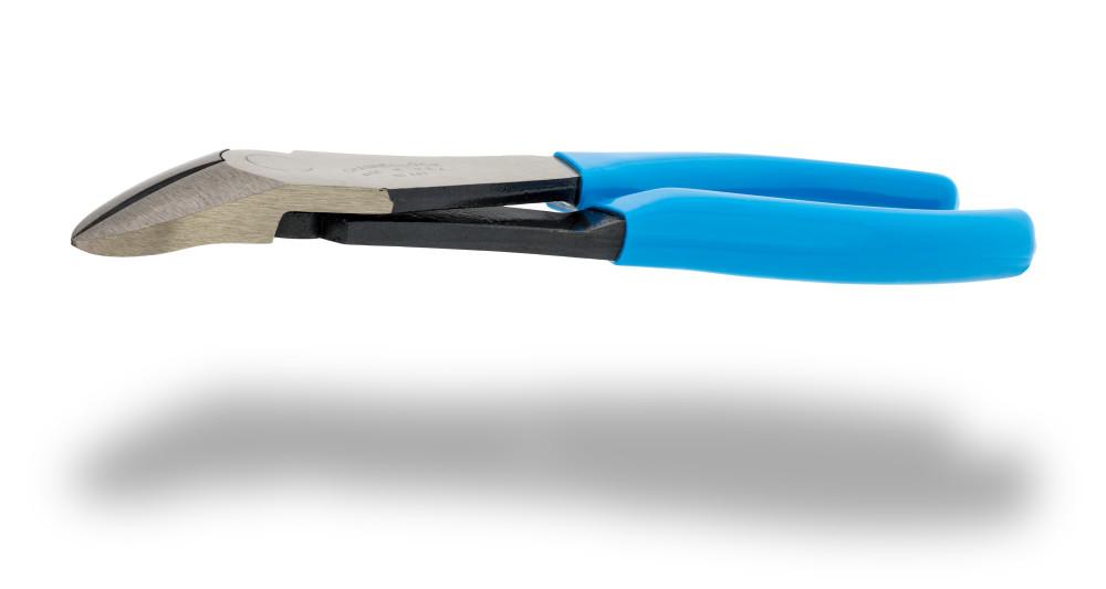 Channellock&reg; 447 High Leverage Diagonal Cutting Plier, 3/64 to 3/32 in Piano Nominal, 1.02 in L x 1.06 in W x 0.49 in THK High Carbon Drop Forged Steel Jaw, 7-3/4 in OAL