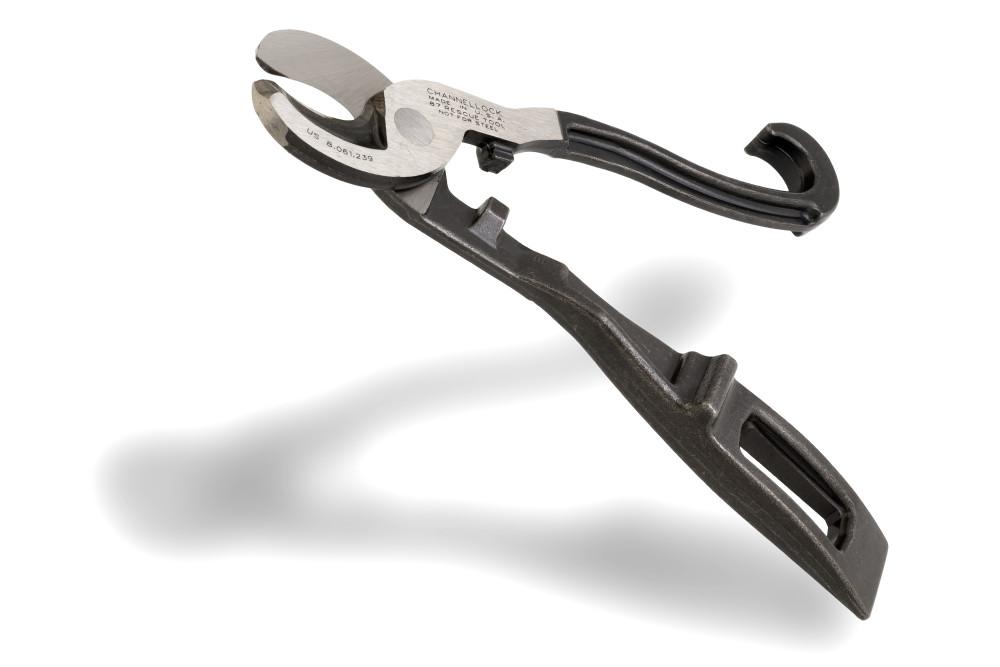 Channellock&reg; 87 Fireman Rescue Tool, 8.8 in OAL, Cross Cut, Drop Forged High Carbon Steel Jaw