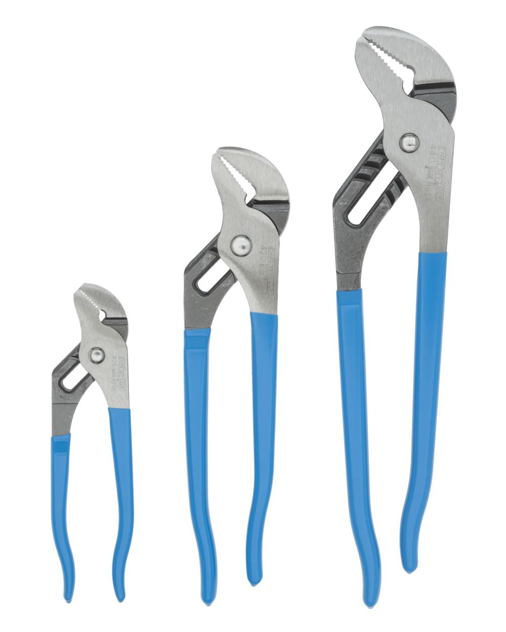 Channellock® 460 Tongue and Groove Plier, 4-1/4 in, 2.56 in L x 0.59 in THK Straight Forged Alloy Steel Jaw, 16-1/2 in OAL