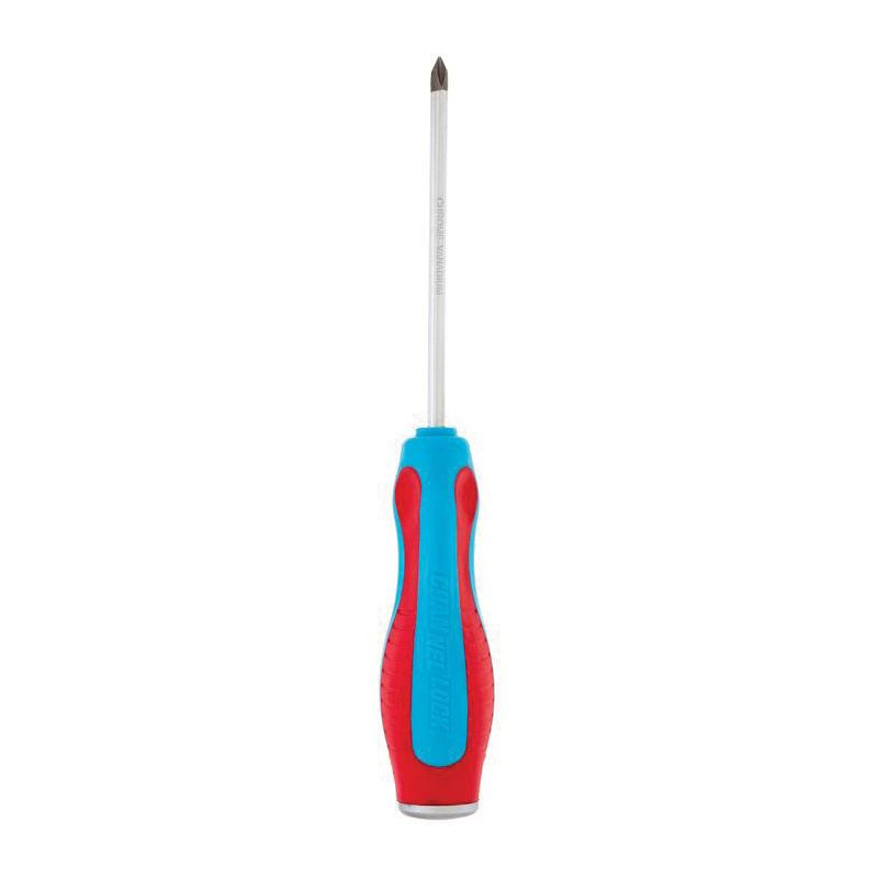 Channellock&reg; P104CB Screwdriver, #1 Phillips&reg; Point, Steel Shank, 8-1/4 in OAL