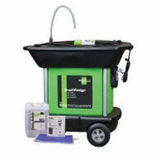 SmartWasher&reg; 14741 SW-437 Heavy Weight Non-Flammable Water Based Mobile Parts Washer Kit, 55 in L x 48 in W x 42 in H