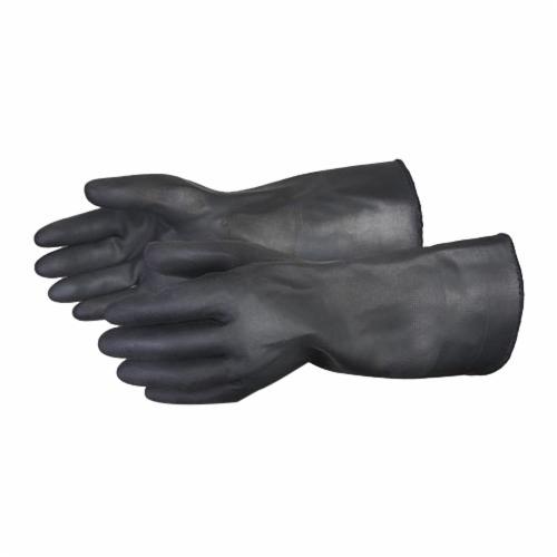 Superior Glove&trade; NE240TKL-9 Chemstop&trade; Heavy Duty Chemical-Resistant Gloves, 9, Acrylic Terry Lining, 16 in L, Resists: Abrasion, Acid, Aging, Cut, Chemical, Caustic, Grease, Heat, Ozone, Oxidation, Oil, Puncture, Sunlight, Weather and Many Solvent