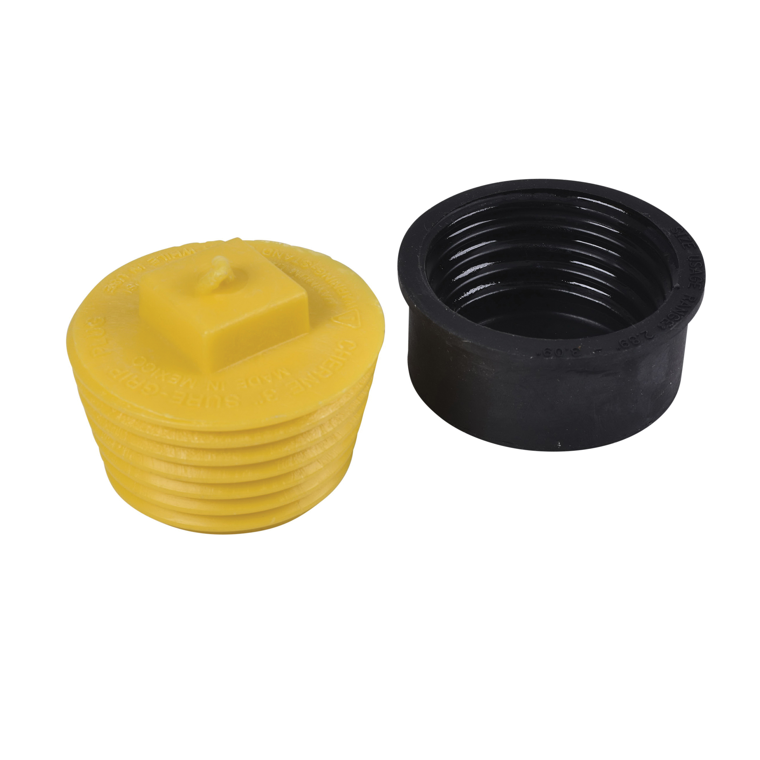 Cherne® Sure-Grip® 271308 Mechanical Pipe Plug, 3 in Nominal, Polypropylene