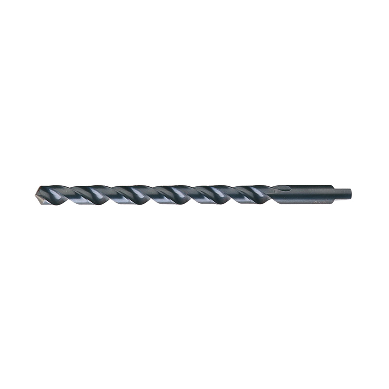 Chicago-Latrobe&reg; 49612 120F Heavy Duty Long Flute Taper Length Drill, 3/16 in Drill - Fraction, 0.1875 in Drill - Decimal Inch, 5-3/4 in OAL, HSS, Black Oxide