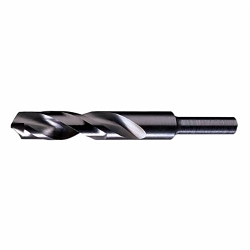 Cle-Line® C20738 1813 General Purpose Silver & Deming Drill, 19/32 in Drill - Fraction, 0.5938 in Drill - Decimal Inch, 1/2 in Shank, HSS