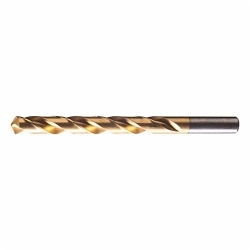 Chicago-Latrobe® 44016 150 General Purpose Jobber Length Drill Bit, E Drill - Letter, 0.25 in Drill - Decimal Inch, 118 deg Point, HSS, Black Oxide