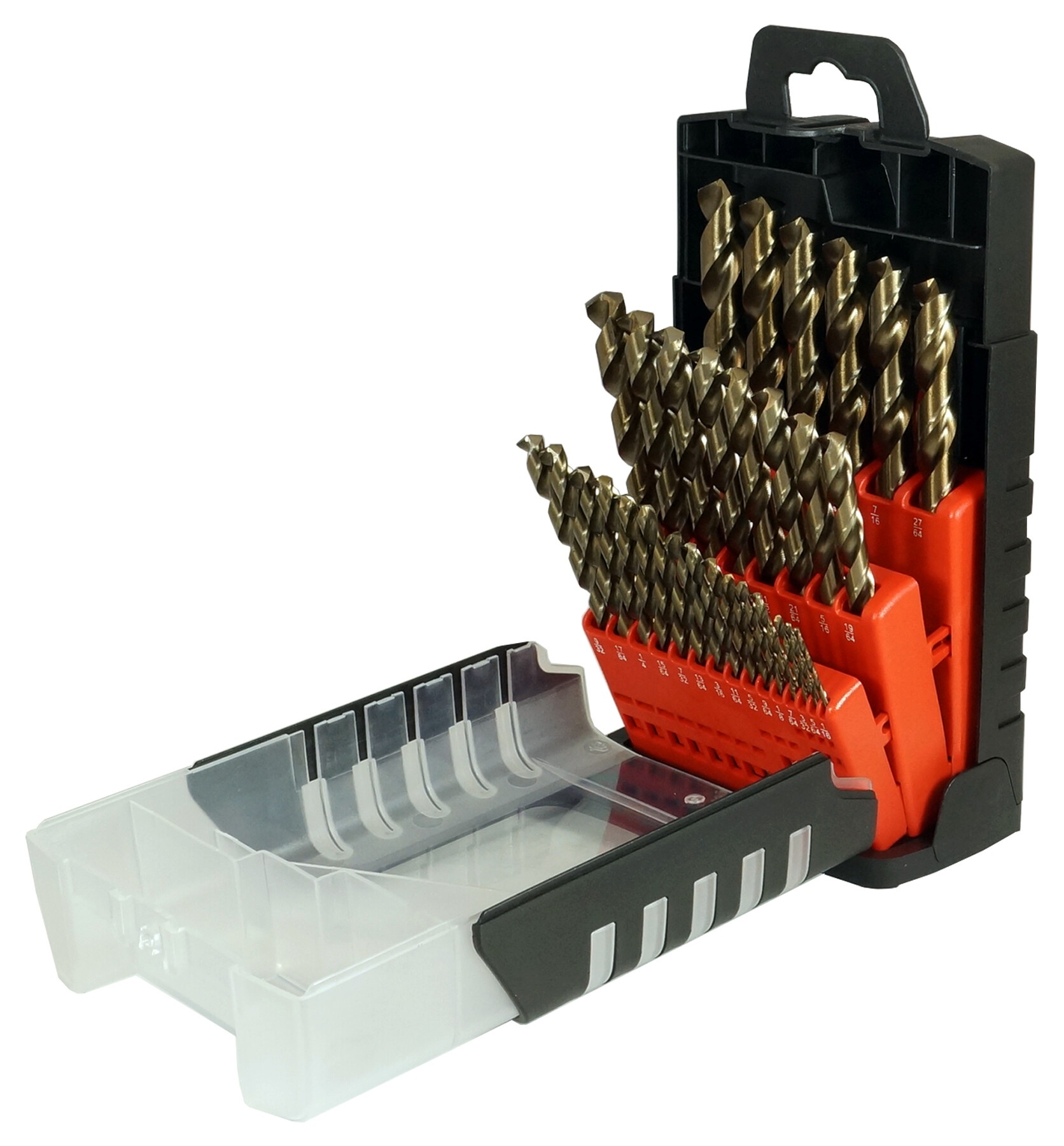 Cle-Force&trade; C68682 1681 Silver & Deming Drill, 5/8 in Drill - Fraction, 0.625 in Drill - Decimal Inch, 1/2 in Shank, HSS