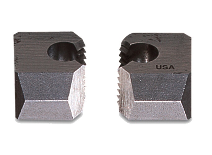 Cle-Line&reg; C65792 710 Round Adjustable Die, #10-24 UNC Thread, 3/8 in THK, 1 in OD Die, HSS