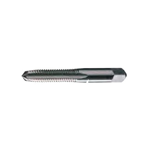 Cle-Force&trade; C69280 1691 General Purpose Standard Straight Flute Hand Tap, Right Hand Cutting, M6x1 Thread, Plug Chamfer, 4 Flutes, Bright, HSS