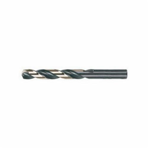 Cle-Line&reg; Cle-Force&trade; C69046 1604 Heavy Duty Jobber Length Drill Bit, 1/8 in Drill - Fraction, 0.125 in Drill - Decimal Inch, 135 deg Point, HSS, Black/Gold Oxide