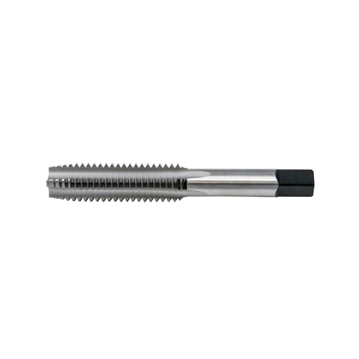 Cle-Line&reg; C62086 0402 General Purpose Standard Straight Flute Hand Tap, Right Hand Cutting, 3/4-10 Thread, H3 Thread Limit, Plug Chamfer, 2 Flutes, Bright, HSS