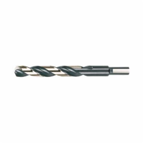 Cle-Line&reg; C23863 1876 Heavy Duty Mechanics Drill, 15/32 in Drill - Fraction, 0.4688 in Drill - Decimal Inch, HSS, Black/Gold Oxide