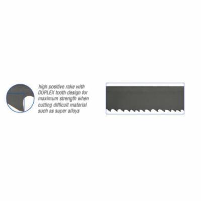 Cle-Line&reg; C26140 T3000 Welded Band Saw Blade, 1 in W x 0.035 in THK, 3/4 TPI, Bi-Metal Blade, M42 HSS Tooth