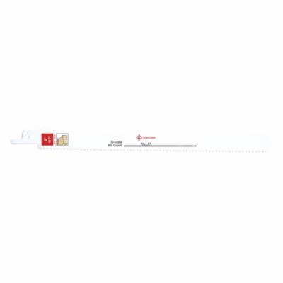 Cle-Line&reg; C25217 RSB-P Reciprocating Saw Blade, 8 in L x 3/4 in W, 10 TPI, HSS Body