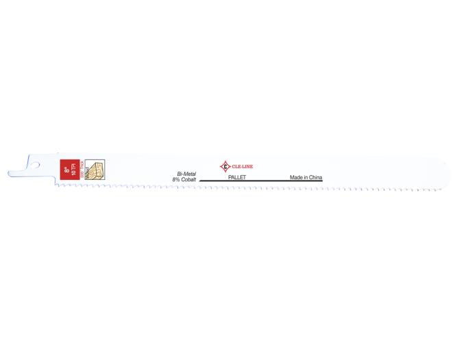 Cle-Line&reg; C25217BP RSB-P Pallet Blade, 8 in L x 0.75 in W, 10 TPI, 8% Cobalt Body