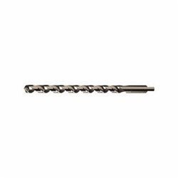 Cleveland&reg; C15007 2513 General Purpose Heavy Duty Taper Length Drill, 23/64 in Drill - Fraction, 0.3594 in Drill - Decimal Inch, 6-3/4 in OAL, Cobalt, Straw Oxide