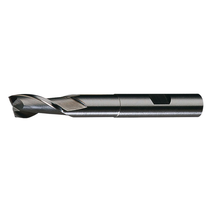 Cleveland&reg; C32767 HGC-4B Ball Nose Center Cutting General Purpose Single End End Mill, 3/8 in Dia Cutter, 3/4 in Length of Cut, 4 Flutes, 3/8 in Dia Shank, 2-1/2 in OAL, TiN
