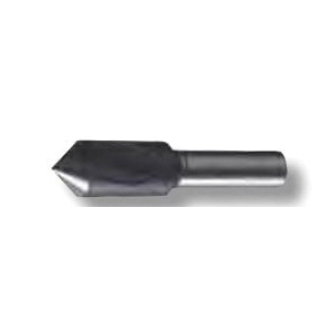 KEO 50129 Single End Countersink, 1/2 in Dia Body, 1/4 in Dia Shank, 3 Flutes, 90 deg Included, HSS